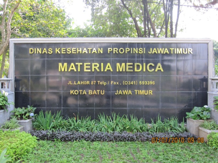 PKL di Materia Medika Indonesia (MMI)  Batu