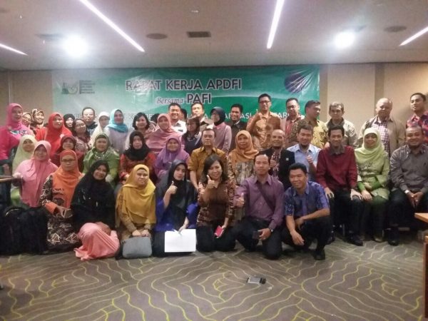 Rapat Kerja APDFI di Jakarta terkait Pesiapan Uji Kompetensi