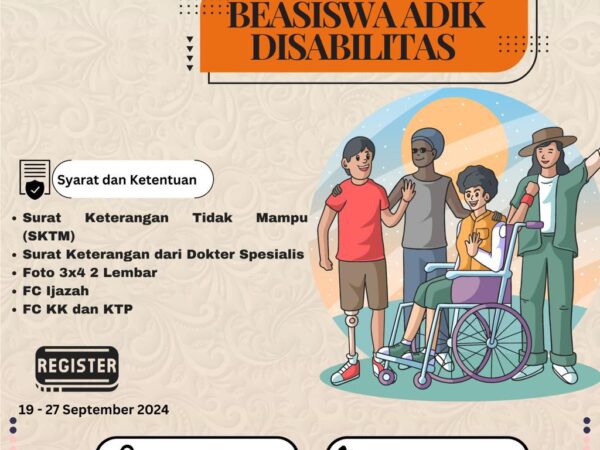 BEASISWA ADIK DISABILITAS