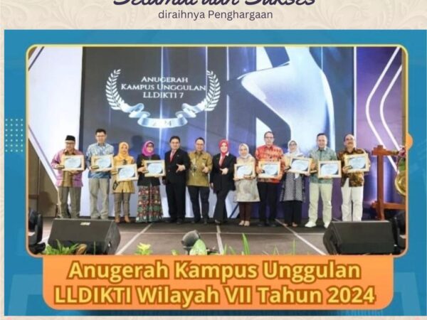 ANUGRAH KAMPUS TERBAIK LLDIKTI VII