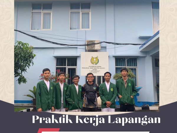 PRAKTIK KERJA LAPANGAN MAHASISWA PRODI D3 ANAFARMA