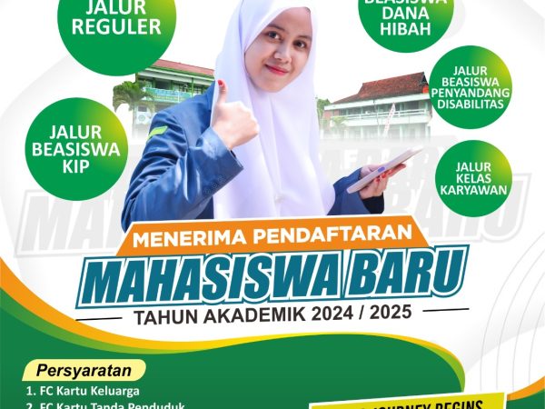 PENERIMAAN MAHASISWA BARU TAHUN AJARAN 2024/2025